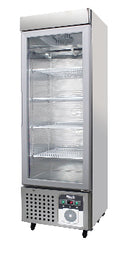 Upright, Mid-range Medical-grade Refrigerator Single Glass Door, +2°C (~) +8°C, 11.1 cu/ft