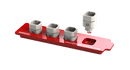 ME220 Rack 4-place microTUBE Screw Cap