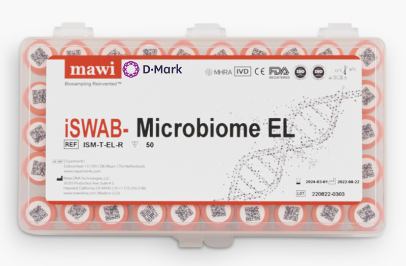 iSWAB-Microbiome EL Collection Tube Rack, 800ul x 50