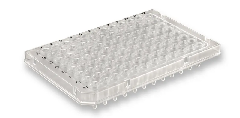 RigiShell 96 Well PCR Plate, Semi-Skirted, Universal style with H1 cut corner